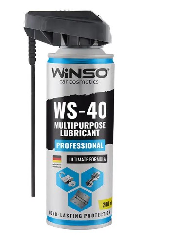 Мастило аерозольне універсальне WINSO Multipurpose Lubricant WS-40(wd-40) 200 мл